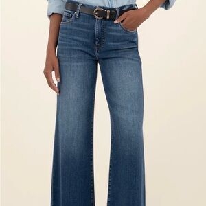 Kut from the Kloth Dark Blue Flare Jeans